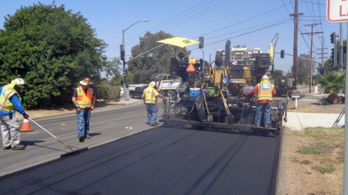 County of San Diego Road Resurfacing program